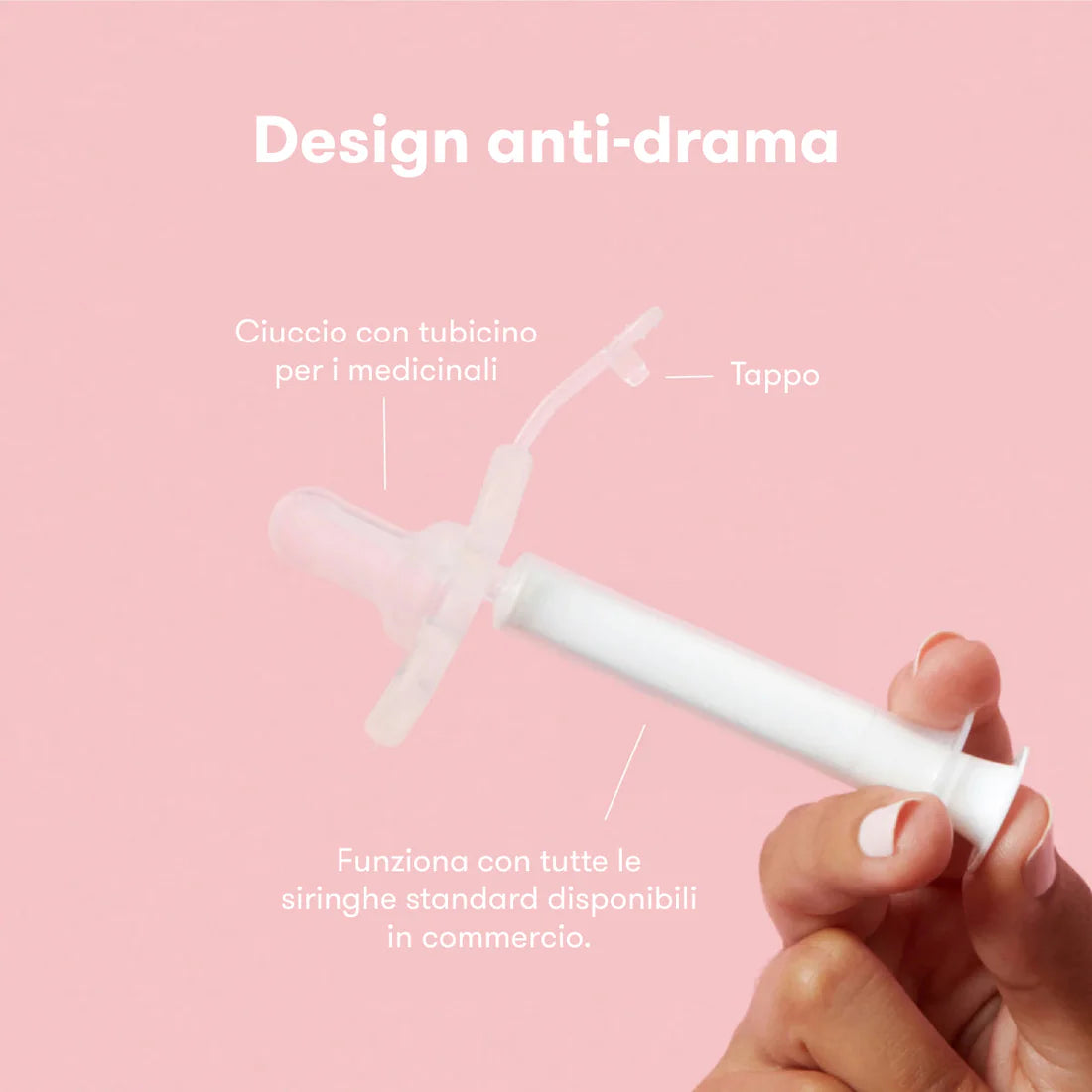 Dispenser per medicinali a forma di ciuccio Frida Mom