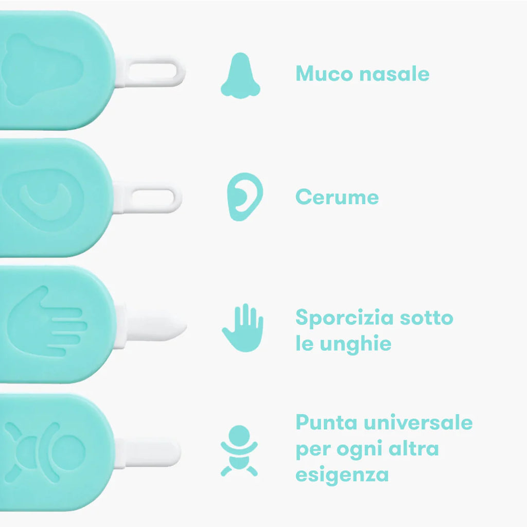 Prodotto essenziale per la pulizia di naso,orecchie e unghie Frida Baby