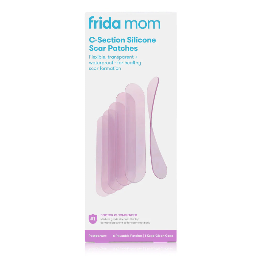 Cerotti per cicatrice da parto cesareo in silicone medicale Frida Mom (6 pezzi)