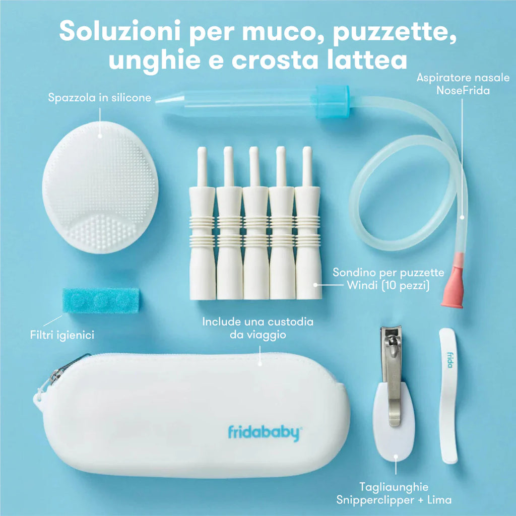 Il primo kit di cura per neonati Frida Baby