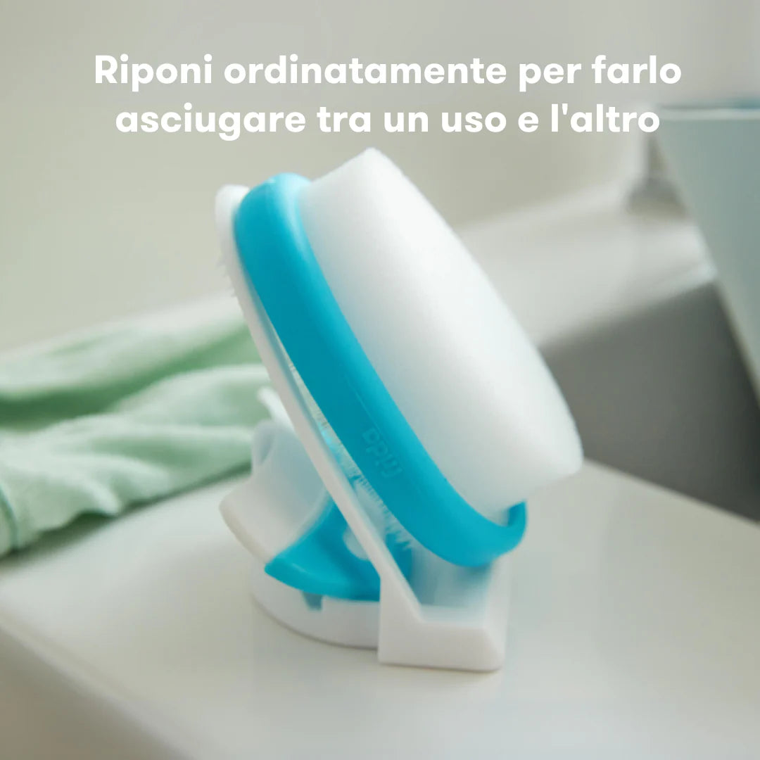 Flakefixer spazzola con sistema 3 in 1 per crosta lattea Frida Baby